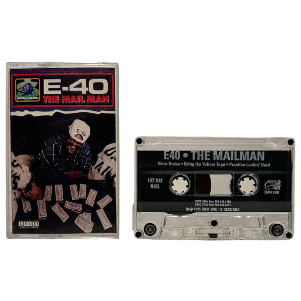 •E-40 - THE MAIL MAN EP• ~1995 OG REPRESSINGS~ (CD & CASSETTE TAPE)