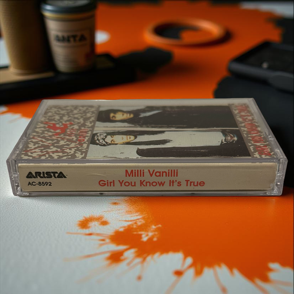 •MILLI VANILLI - GIRL YOU KNOW IT’S TRUE• ~1989 OG PRESSING~ (CASSETTE TAPE) (CANADIAN BLACK SHELL)