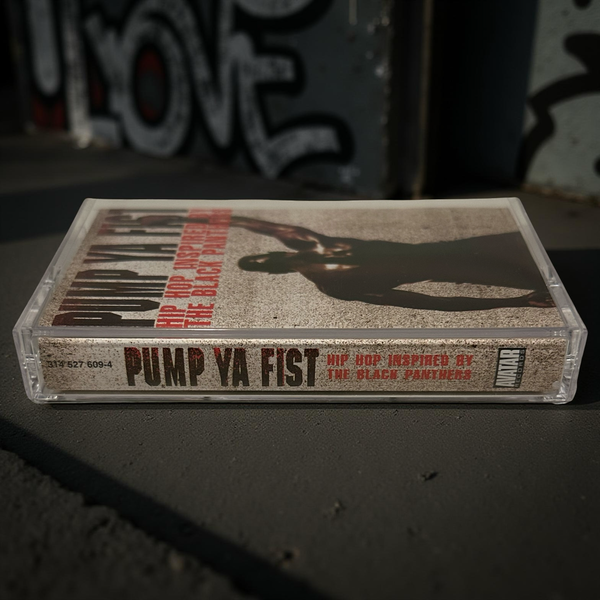 •PUMP YA FIST - HIP HOP INSPIRED BY THE BLACK PANTHERS• ~1995 OG CANADIAN PRESSING~ (CASSETTE TAPE) (BLACK SHELL)