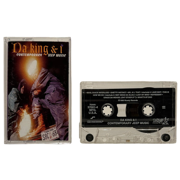 •DA KING & I - CONTEMPORARY JEEP MUSIC• ~1993 OG PRESSING~ (CASSETTE TAPE)