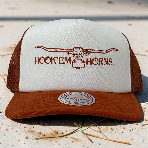 *TEXAS LONGHORNS* Snapback Hats by Mitchell & Ness (Adjustable Fit)