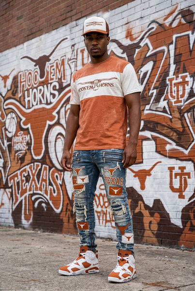*TEXAS LONGHORNS* Snapback Hats by Mitchell & Ness (Adjustable Fit)