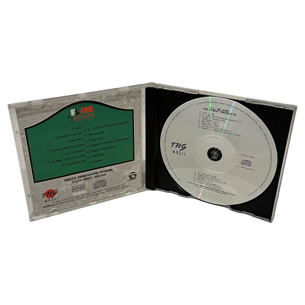 •E.L. ME AND THE STREET PRODUCTS - 16 LESSONS FROM THE STREETS• ~1992 OG PRESSINGS~ (CD & CASSETTE TAPE)