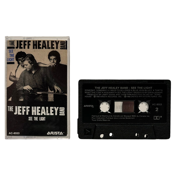 •THE JEFF HEALEY BAND - SEE THE LIGHT• ~1988 OG CANADIAN PRESSINGS~ (CD & CASSETTE TAPE)