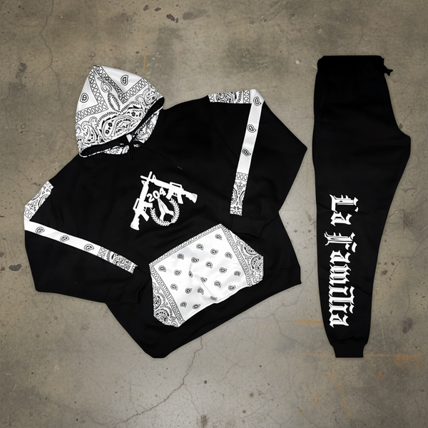 *204 LA FAMILIA* ~TEAM AK~ FULL SWEATSUITS (CUT & SEW WITH EMBROIDERED LOGOS)