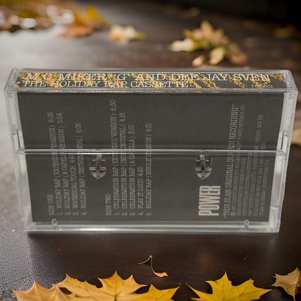 •M.C. MIKER “G” AND DEE JAY SVEN ~ THE HOLIDAY RAP CASSETTE• ~1986 OG PRESSING~ (CASSETTE TAPE)