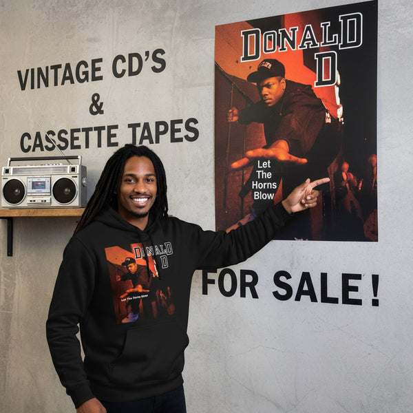•DONALD D - LET THE HORNS BLOW• ~1992 OG PRESSINGS~ (CD & CASSETTE TAPE)