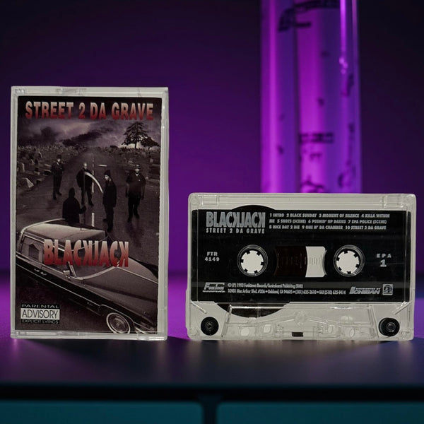 •BLACKJACK - STREET 2 DA GRAVE• ~1993 OG PRESSING~ (CASSETTE TAPE)