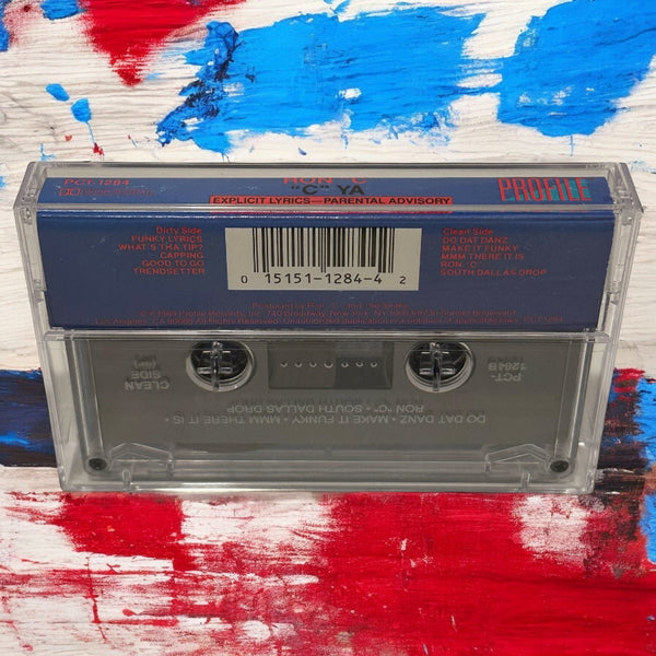 •RON “C” - “C” YA• ~1989 OG PRESSING~ (CASSETTE TAPE)
