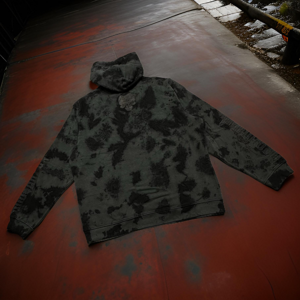 *HEADRUSH* (Black Camo Wash) ~Hell Of A Ride~ Pullover Hoodies