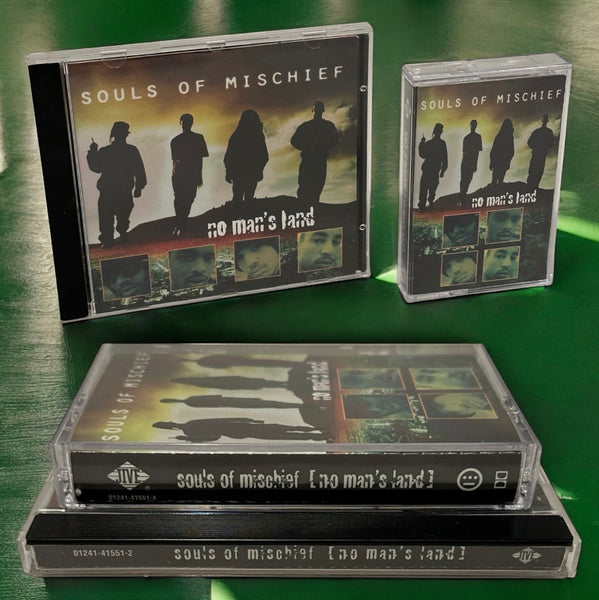 •SOULS OF MISCHIEF - NO NAN’S LAND• ~1995 OG PRESSINGS~ (CD & CASSETTE TAPE)