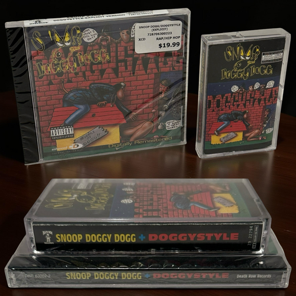 •SNOOP DOGGY DOGG - DOGGYSTYLE• ~1993 OG CANADIAN CASSETTE PRESSING~ ~SEALED 2011 ENHANCED CD~