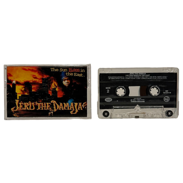•JERU THE DAMAJA - THE SUN RISES IN THE EAST• ~1994 OG PRESSINGS~ (CD & CASSETTE TAPE)