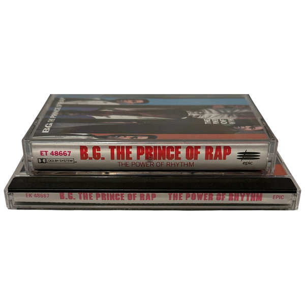 •B.G. THE PRINCE OF RAP - THE POWER OF RHYTHM• ~1991 OG PRESSINGS~ (CD & CASSETTE TAPE)