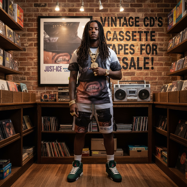 •JUST-ICE ~ KOOL & DEADLY (JUSTICIZMS) ~1987 OG PRESSING~ (CASSETTE TAPE)