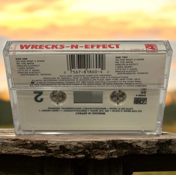 •WRECKS-N-EFFECT - WRECKS-N-EFFECT• ~1988 OG PRESSING~ (CASSETTE TAPE)