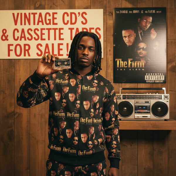 •THE FIRM - THE ALBUM• ~1997 OG CANADIAN PRESSING~ (CASSETTE TAPE)
