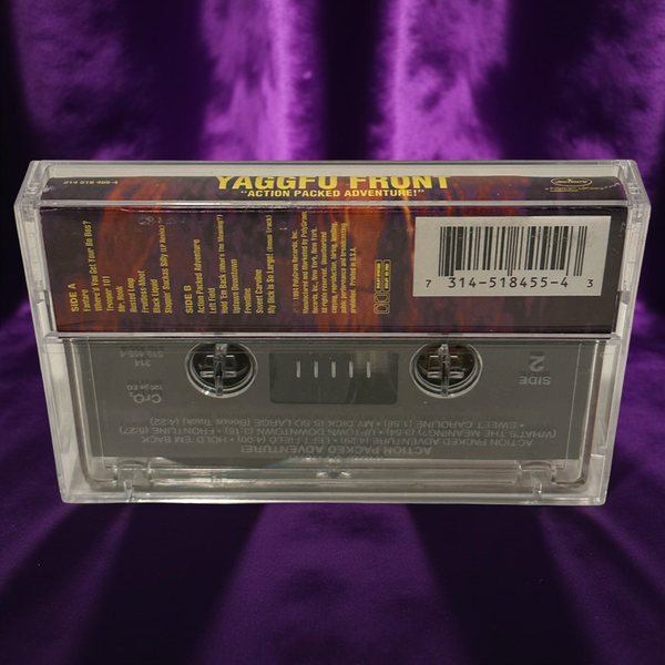 •YAGGFU FRONT - “ACTION PACKED ADVENTURE”!• ~1994 OG PRESSING~ (CASSETTE TAPE)