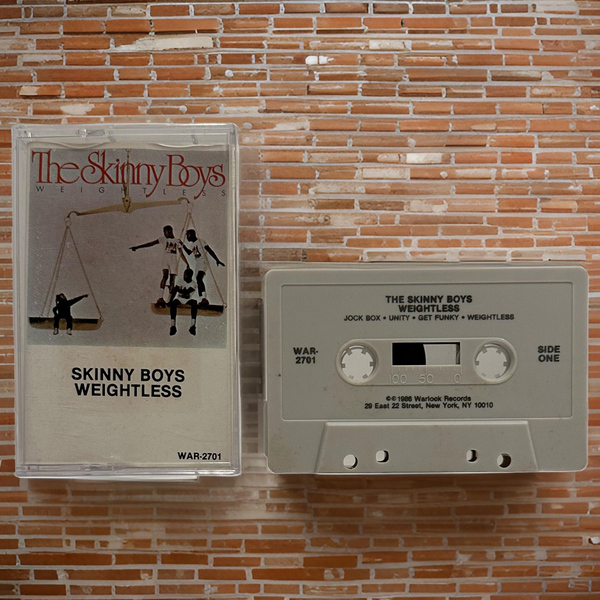•SKINNY BOYS ~ WEIGHTLESS• ~1986 OG PRESSING~ (CASSETTE TAPE) (HTF)