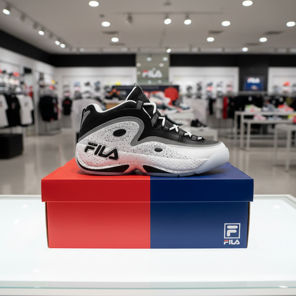 *FILA* ~Grant Hill 3 Throwbacks~ (90’s Flavor) (Blak/Grey/White)