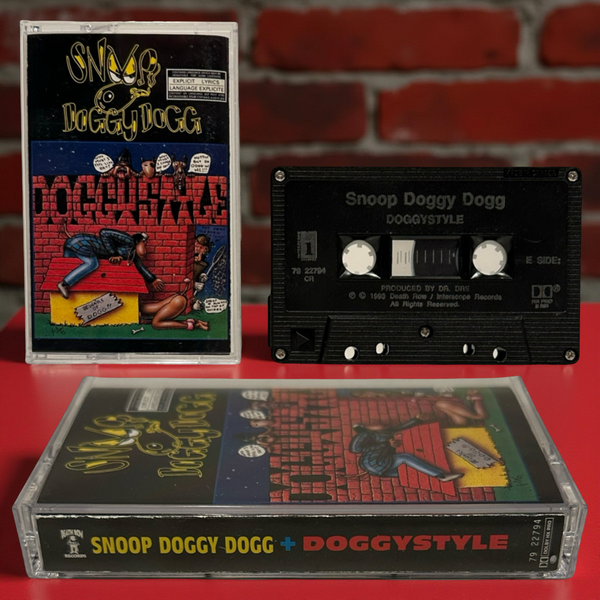 •SNOOP DOGGY DOGG - DOGGYSTYLE• ~1993 OG CANADIAN PRESSING~ (CASSETTE TAPE)