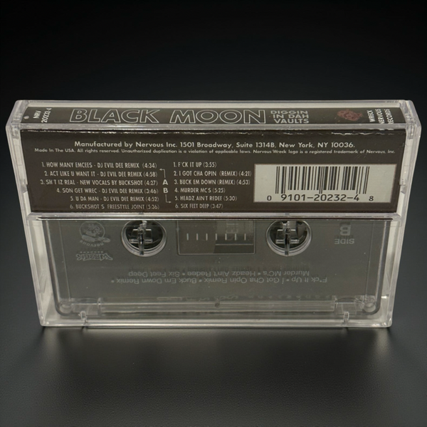 •BLACK MOON - DIGGIN’ IN DA VAULTS• ~1996 OG CANADIAN PRESSING~ (CASSETTE TAPE)