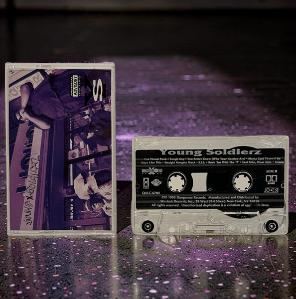 •YOUNG SOLDIERZ ~ YOUNG SOLDIERZ• ~1993 OG PRESSING~ (CASSETTE TAPE)