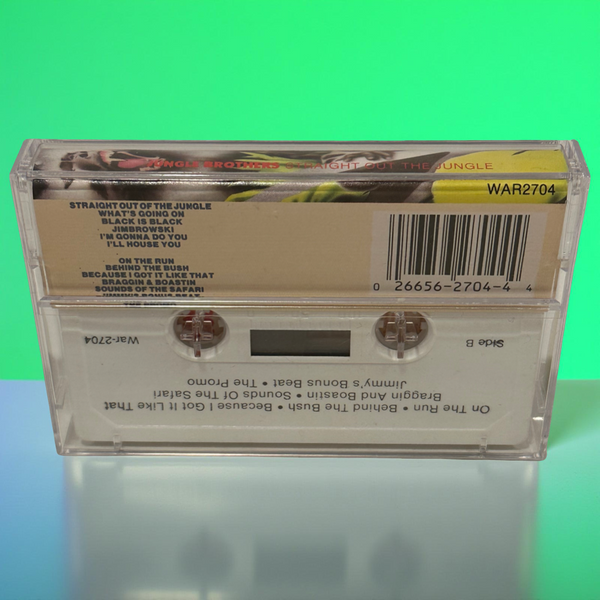 •JUNGLE BROTHERS - STRAIGHT OUT THE JUNGLE• ~1988 OG PRESSING~ (CASSETTE TAPE)