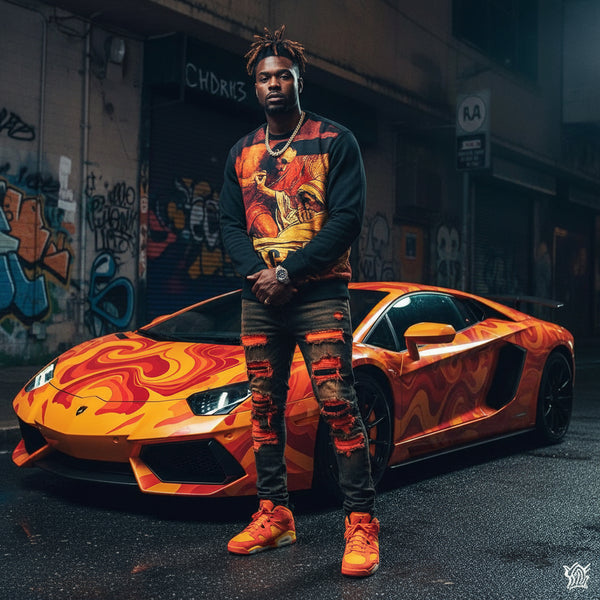 *YMCMB* ~RENAISSANCE~ CREWNECK SWEATSHIRTS FOR MEN