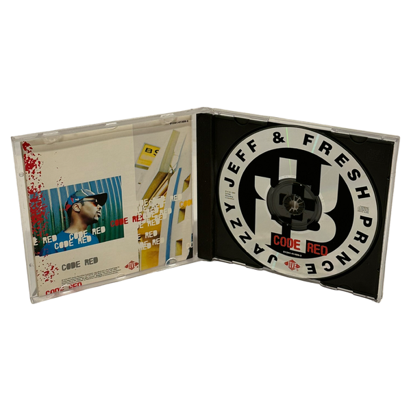 •JAZZY JEFF & FRESH PRINCE - CODE RED• ~1993 OG PRESSINGS~ (CD & CASSETTE TAPE)