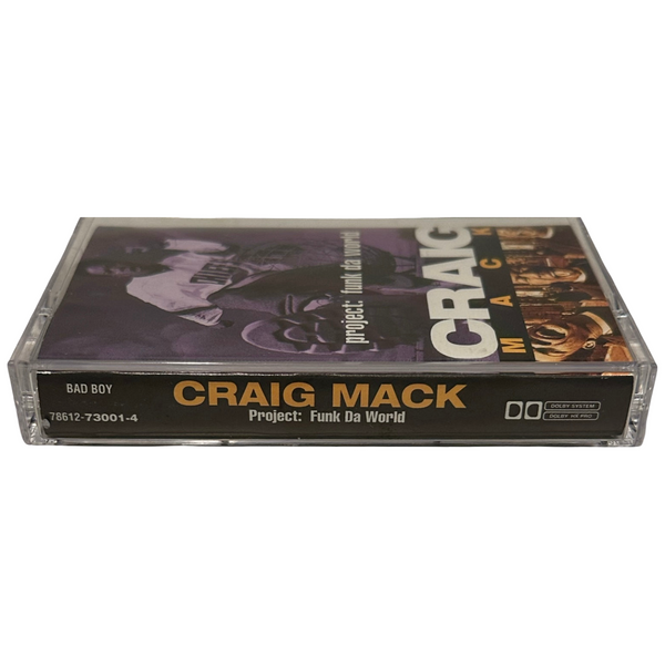•CRAIG MACK - PROJECT: FUNK DA WORLD• ~1994 OG PRESSINGS~ (CD & CASSETTE TAPE)