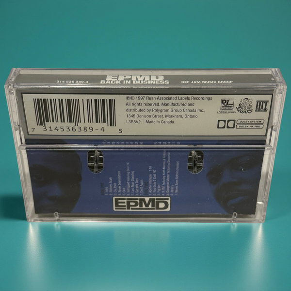 •EPMD - BACK IN BUSINESS• ~1997 OG CANADIAN PRESSING~ (CASSETTE TAPE)