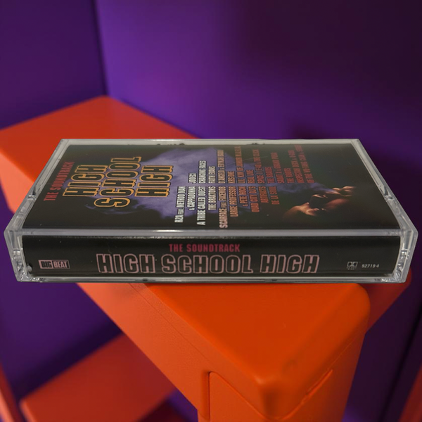 •HIGH SCHOOL HIGH ~ THE SOUNDTRACK• ~1996 OG PRESSING~ (CASSETTE TAPE) (2)