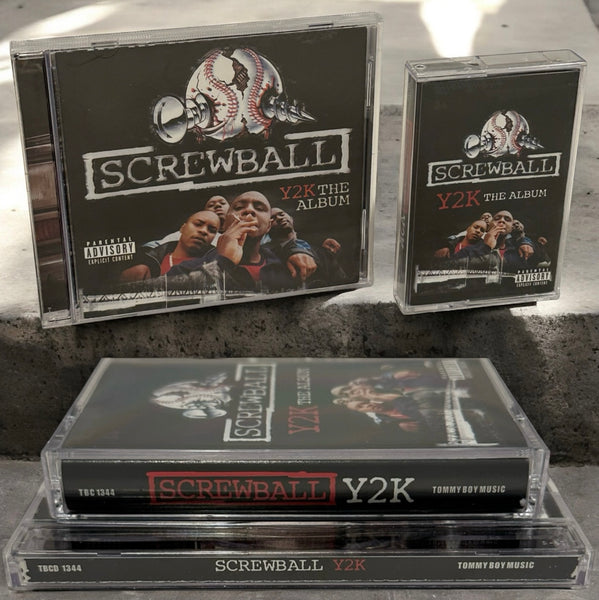 •SCREWBALL - Y2K THE ALBUM• ~2000 OG PRESSINGS~ (CD & CASSETTE TAPE)