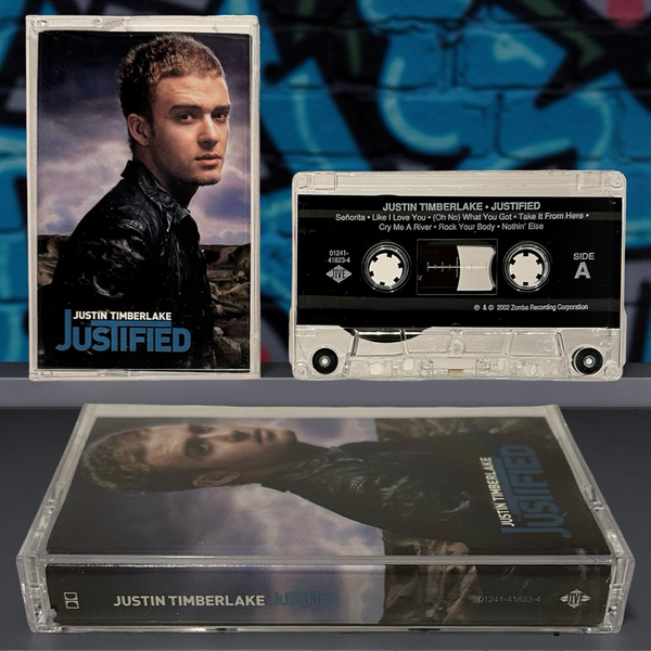 •JUSTIN TIMBERLAKE - JUSTIFIED• ~2002 OG PRESSING~ (CASSETTE TAPE)