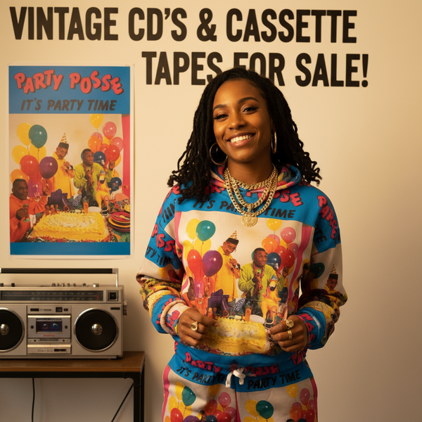 •PARTY POSSE - IT’S PARTY TIME• ~1989 OG PRESSING~ (CASSETTE TAPE)