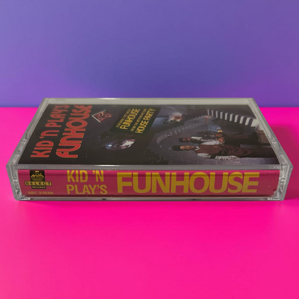 •KID ‘N PLAY ~ FUNHOUSE• ~1990 OG PRESSING~ (CASSETTE TAPE)