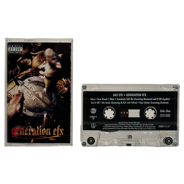 •DAS EFX - GENERATION EFX• ~1998 OG PRESSINGS~ (CD & CASSETTE TAPE)