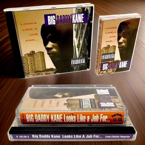 •BIG DADDY KANE - LOOKS LIKE A JOB FOR…• (1993) (CASSETTE & CD AVAILABLE) (ORIGINAL PRESSINGS)
