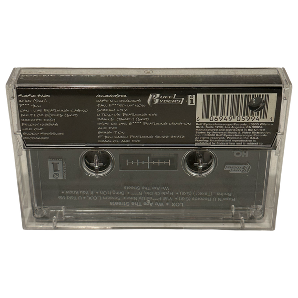 •THE LOX ~ WE ARE THE STREETS• ~2000 OG PRESSINGS~ (CD & CASSETTE TAPE)