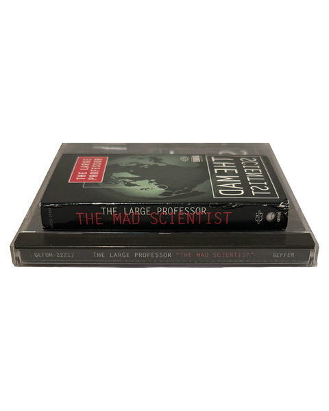 •THE LARGE PROFESSOR - THE MAD SCIENTIST• ~1996 OG MAXI-SINGLE PRESSINGS~ (CD & CASSETTE TAPE)
