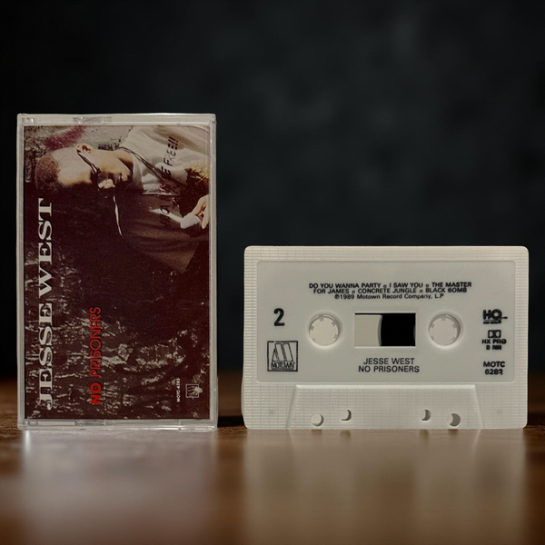 •JESSE WEST - NO PRISONERS• ~1989 OG PRESSING~ (CASSETTE TAPE)