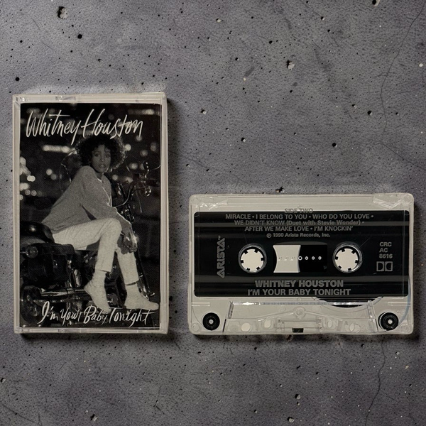 •WHITNEY HOUSTON ~ I’M YOUR BABY TONIGHT• ~1990 OG PRESSING~ (CASSETTE TAPE)