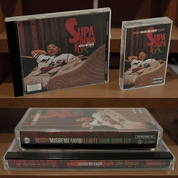 •MISSY MISDEMEANOR ELLIOTT - SUPA DUPA FLY• ~1997 OG PRESSINGS~ (CD & CASSETTE TAPE)