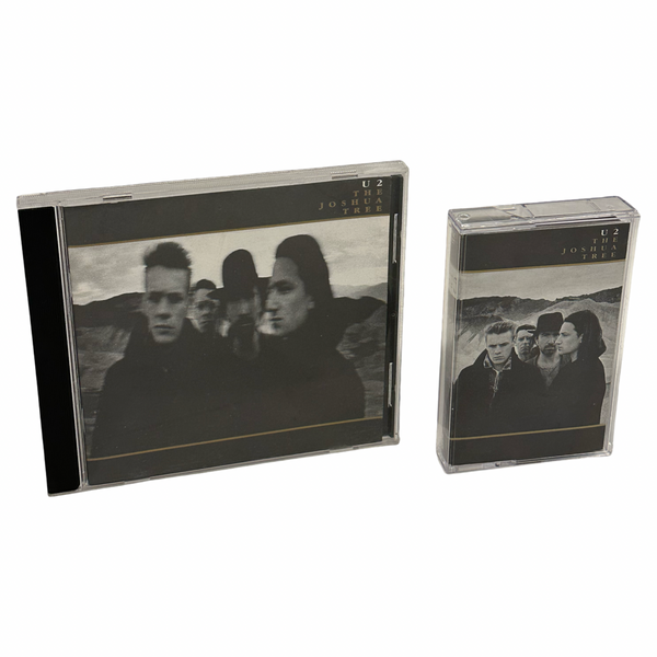 •U2 - “THE JOSHUA TREE”• ~1988 OG CANADIAN PRESSING~ (CD & CASSETTE TAPE)