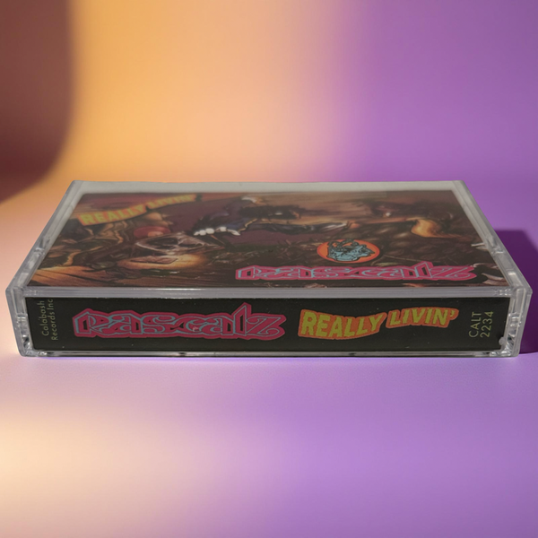 •RASCALZ - REALLY LIVIN’• ~1993 OG PRESSING~ (CASSETTE TAPE)