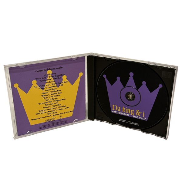 •DA KING & I - CONTEMPORARY JEEP MUSIC• ~1993 OG PRESSINGS~ (CD & CASSETTE TAPE)