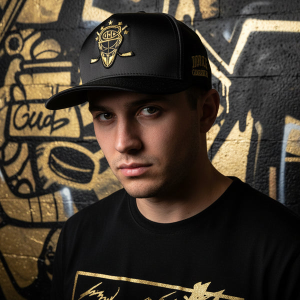 *Montreal Canadiens* ~Pro Pinch Fit Curved Beak SnapBack Hats by Mitchell & Ness~