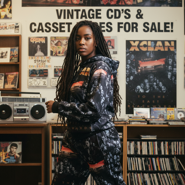 •X-CLAN - TO THE EAST BLACKWARDS• ~1990 OG PRESSING~ (CASSETTE TAPE)