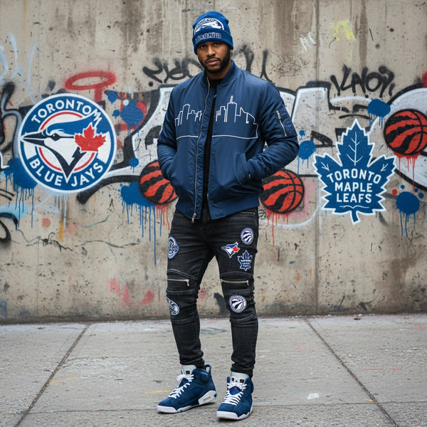 *TORONTO BLUE JAYS* ~Winter Beanies~ by Mitchell & Ness